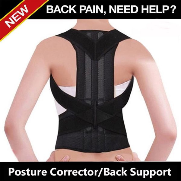 Back Pain Relief Belt | Posture Corrector Shoulder & Spine Support Brace