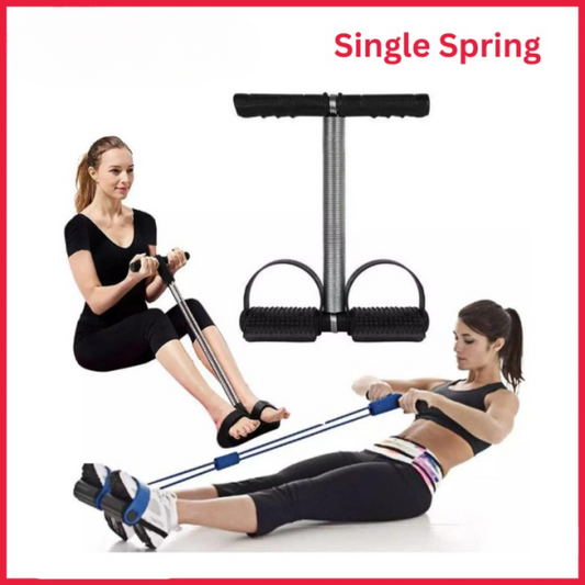 Portable Single-Spring Tummy Trimmer – Compact Ab & Core Exerciser for Home Gym, Belly Fat Burner, Weight Loss Equipment Pakistan