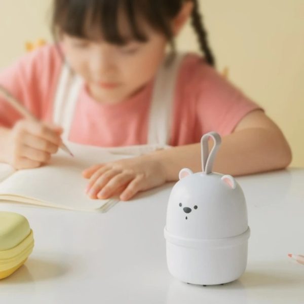 Mini Desktop Vacuum Cleaner With Usb Charging – Portable 360° Swivel Dust Cleaner
